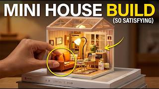 Rolife Cozy Living Lounge Super Creator Miniature House Build