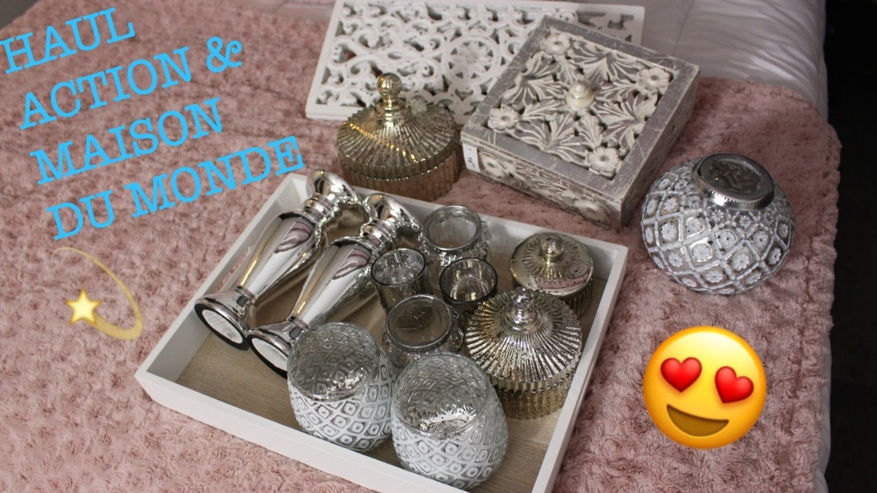 HAUL ACTION & MAISON DU MONDE ;) - YouTube