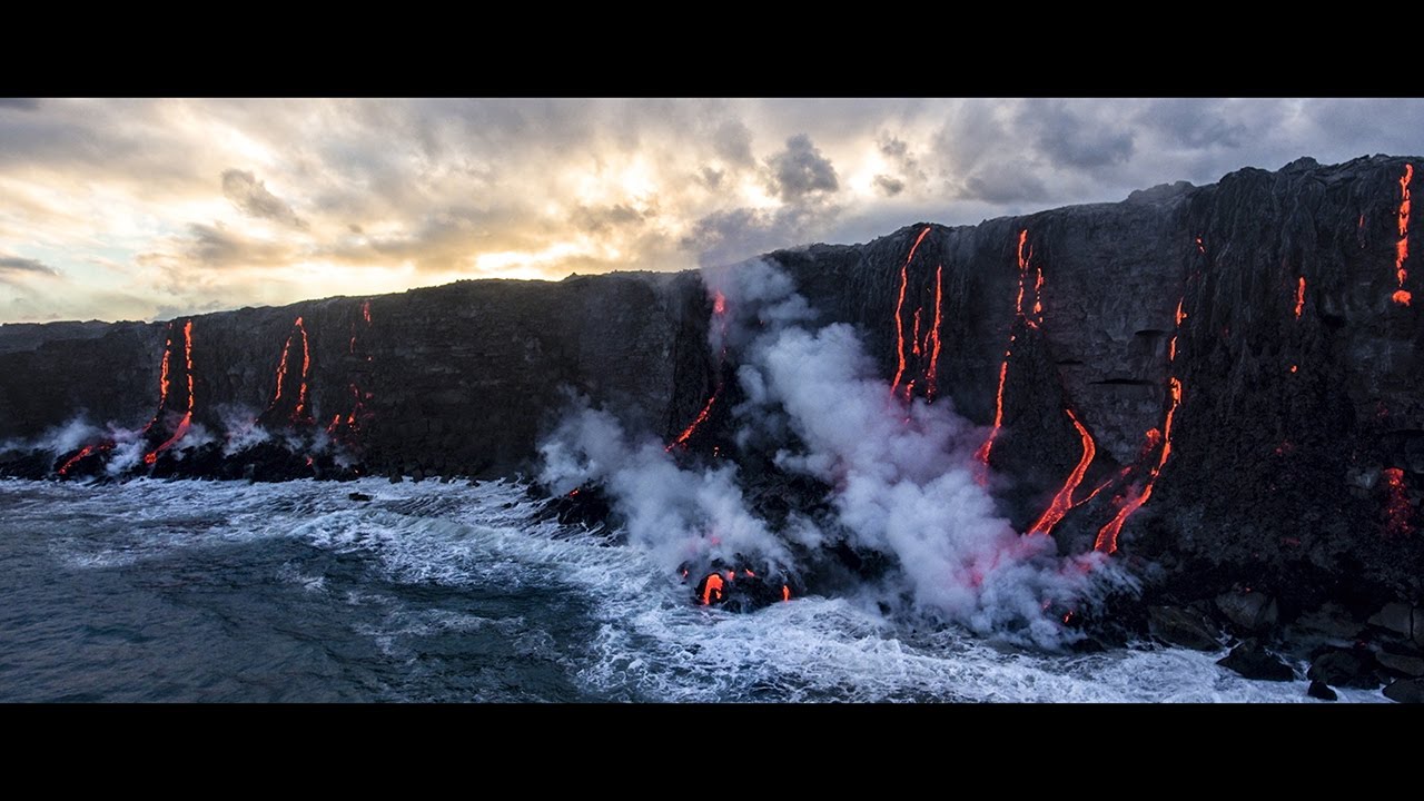 DJI Phantom 4 Pro -「火山撮影」