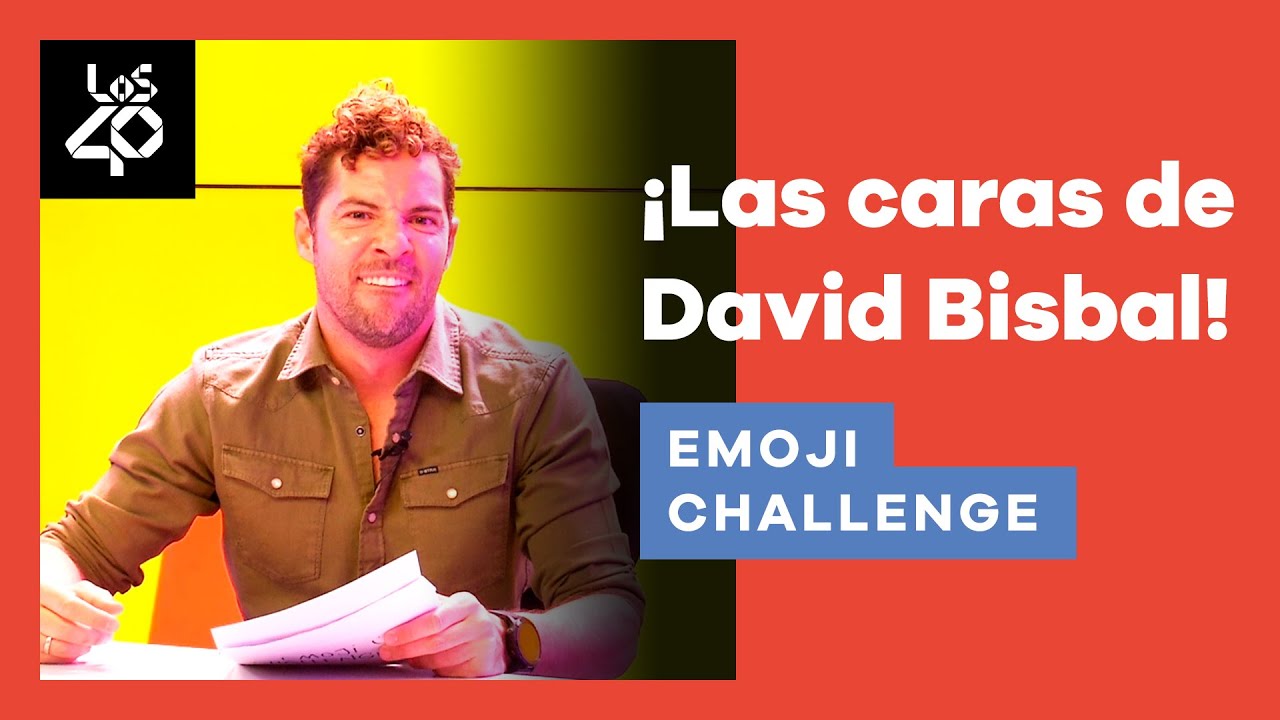 ¡De risas con DAVID BISBAL en el EMOJI CHALLENGE!