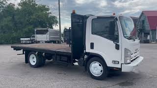 For Sale - 2012 Isuzu NRR Flatbed Truck