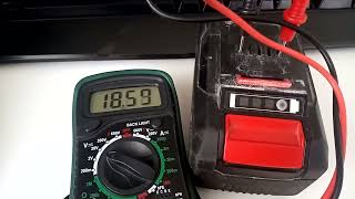 18V 3,0Ah ve 4,0Ah Batarya Boş İken Voltaj Değeri