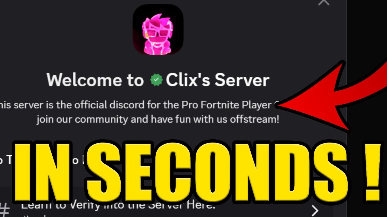 HOW to JOIN PRO FORTNITE DISCORD SERVER PC & MOBILE - YouTube