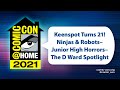 Keenspot turns 21 ninjas  robotsjunior high horrorsthe d ward spotlight  comicconhome 2021