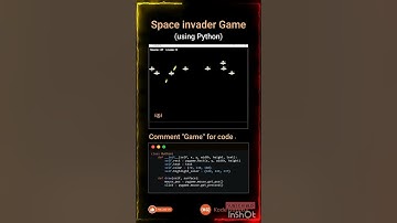 From zero to hero: Code Space Invaders in Python learn sprites Playable in minutes! #GameDev #Python