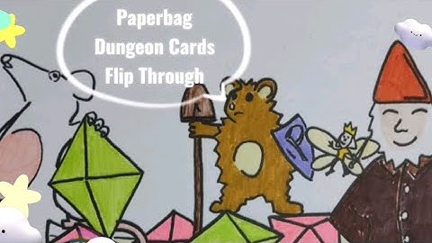 Paperbag Dungeon Flip Through