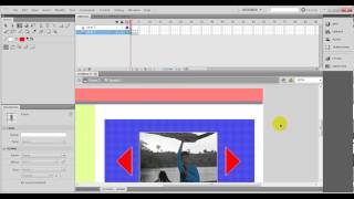 Create pictires slide show with adobe flash