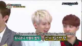 [Indo sub] HD 130814 EXO Weekly Idol Ep 108 part1