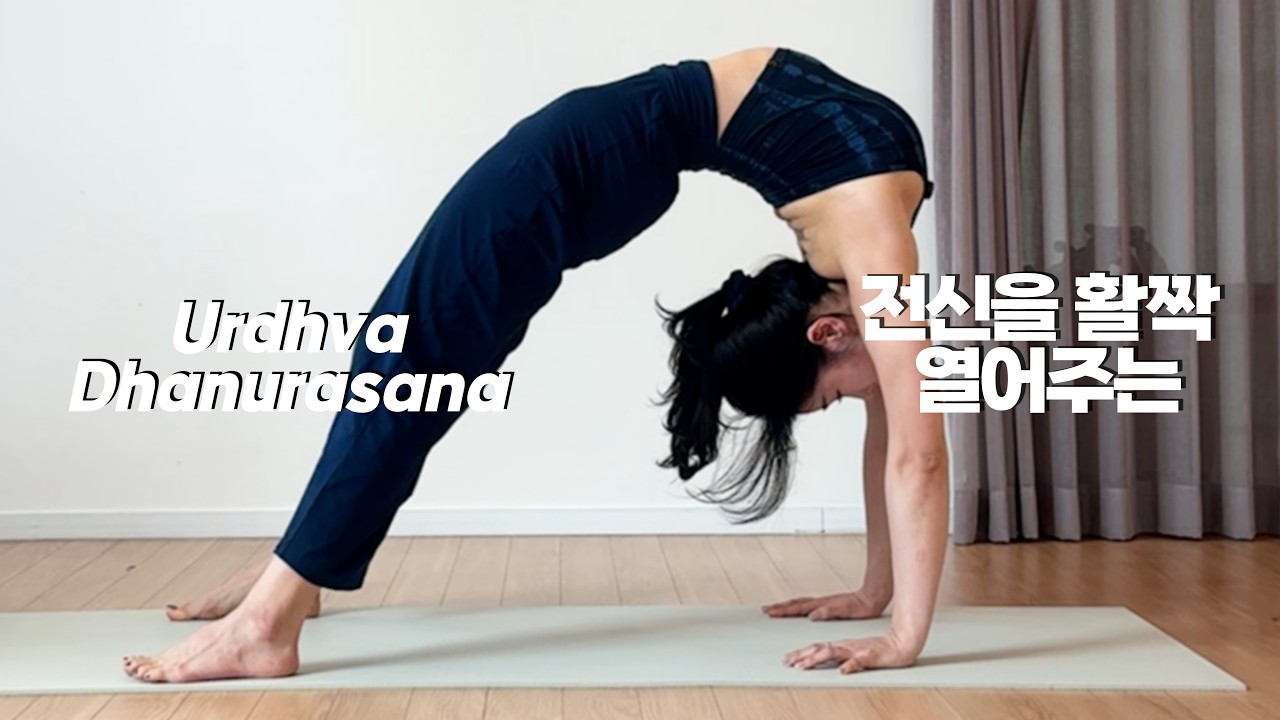 [ All level / 43분 ] 초보자도 성공하는 우르드바 다누라아사나 / 전신 기지개 요가, 온몸의 피로를 한 번에 날려버리세요.