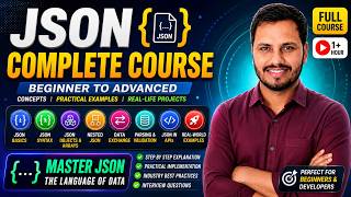 JSON Complete Course In Java & Spring Boot | Master JSON from Beginner to Advanced | REST API |