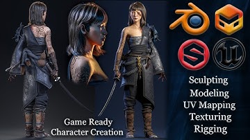 Game Ready Character Creation Process - Final Part