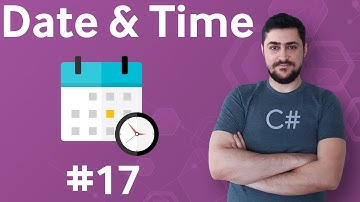#17  التعامل مع التاريخ والوقت Date and Time - تعلم البرمجة للمبتدئين بواسطة سي شارب #C