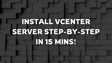 How to Install vCenter Server Step by Step | Complete Installation Guide [2025]