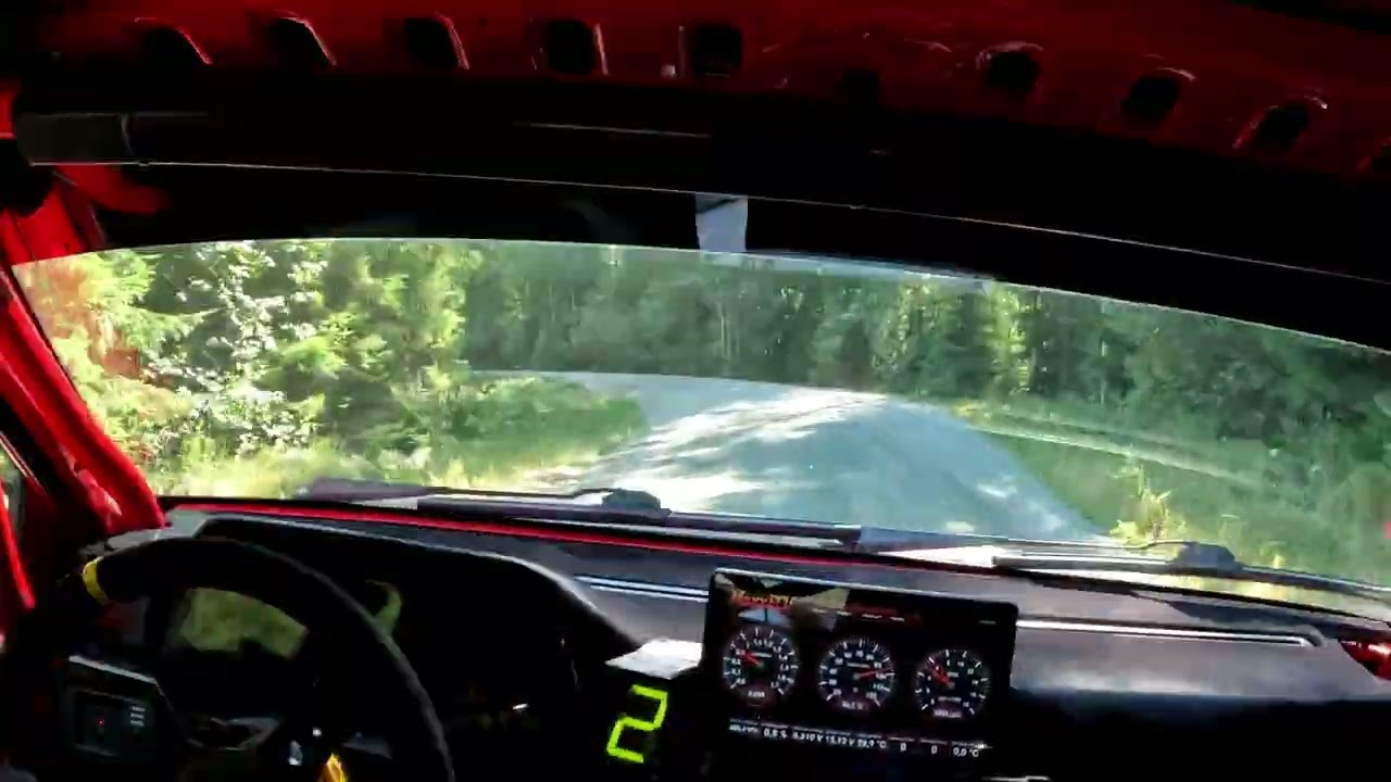 Nattkröken 2022 | SS9 - co-driver Leif Fredriksson