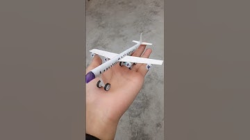 Creative Build RC Plane #diy #rcplane #shorts