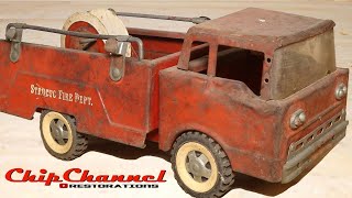 1960s Structo Fire Department Truck Restoration