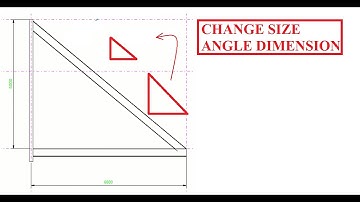 Tekla Change angle dimension | shop drawing : tuananhlecnn@gmail.com