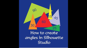 How to create angles in silhouette studio using the arc tool
