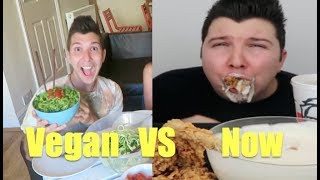 Nikocado Mukbang Vegan Days VS Now EP.1