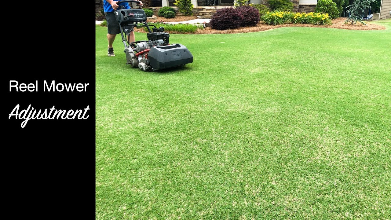 REEL MOWER ADJUSTMENT || The Southern Reel Mower - YouTube