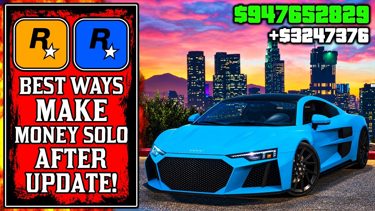 GET RICH NOW! The BEST WAYS To Make Millions SOLO After UPDATE in GTA Online! (GTA5 Fast Money)