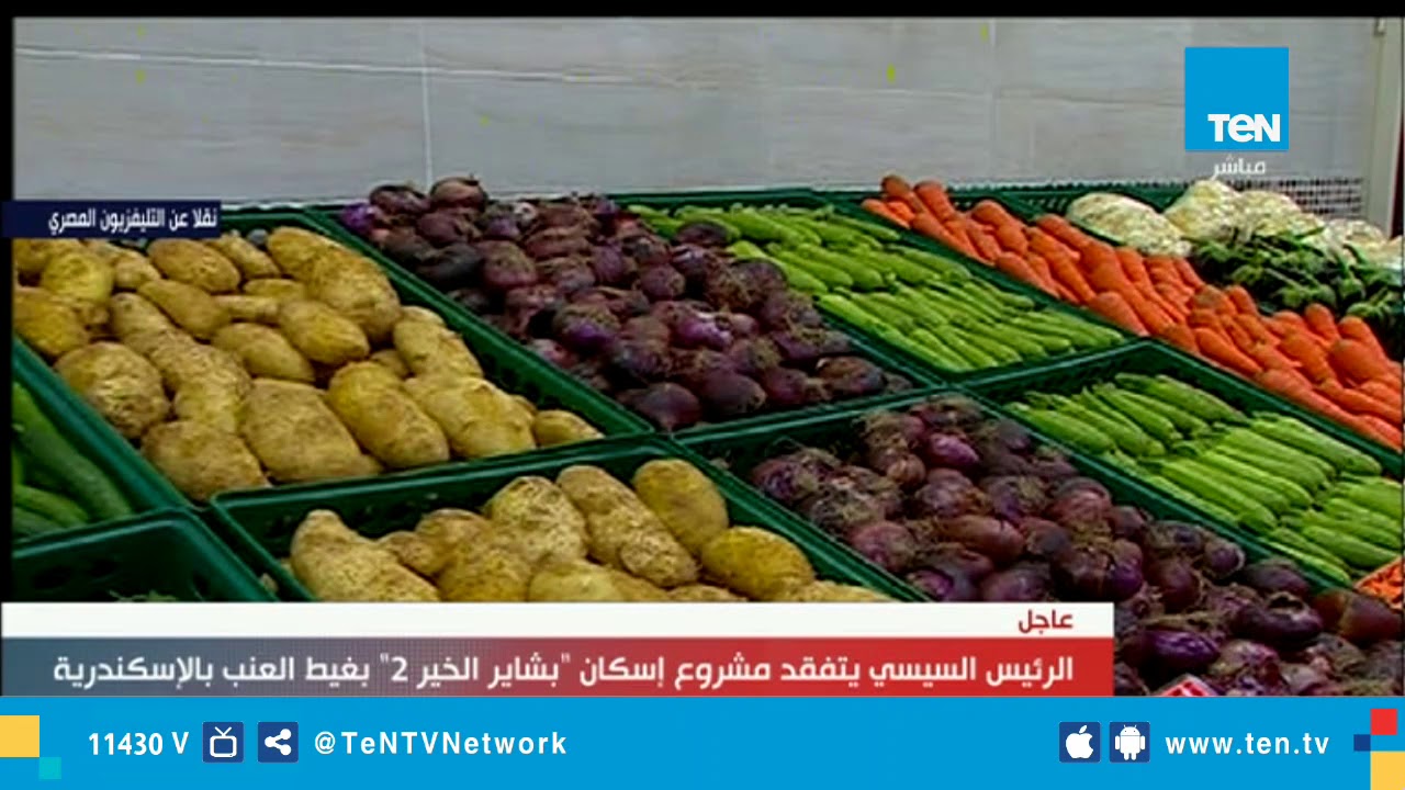 الرئيس السيسي يتفقد أحد المشاريع بـ بشاير الخير 2