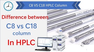 Difference between C8 and C18 column | C8 vs C18 column used in HPLC
