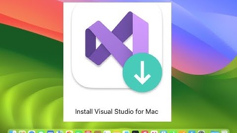 Download Visual Studio IDE on Mac in 2024/2025!