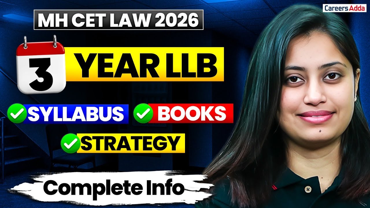 MH CET LAW 2026 3 Year LLB 🔥 | Syllabus, Best Books & Preparation Strategy