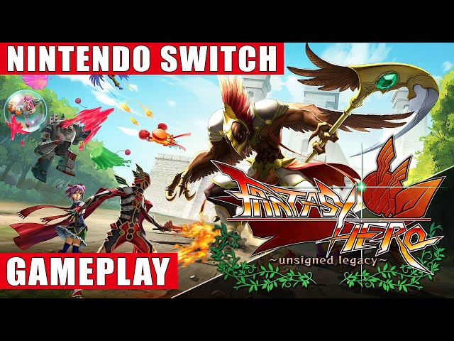 Fantasy Hero: Unsigned Legacy Nintendo Switch Gameplay - YouTube
