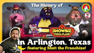 The History of ShowBiz Pizza Place & Chuck E. Cheese in Arlington, Texas (Ft. @MattTheFranchize)