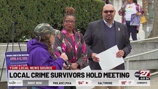 Local crime survivors hold vigil at State Capitol