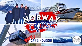 NORWAY P&O IONA CRUISE - OLDEN • The MOST SPECTACULAR place on EARTH?! 🌍✨