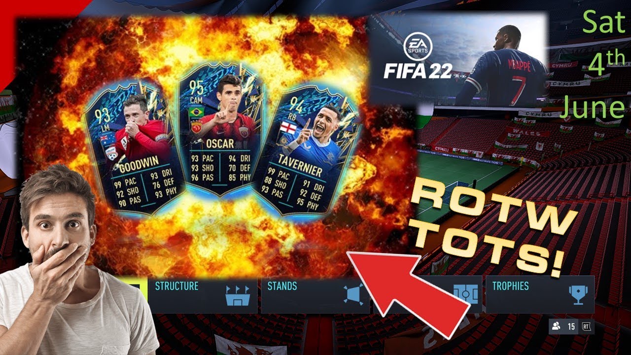 Fifa 22  |    Rest Of The World TOTS joins packs!   Some Juiced Up Cards!