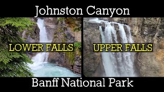 Johnston Canyon Lower Falls and Upper Falls at Banff National Park by Webby's World 706 views 1 year ago 4 minutes, 23 seconds