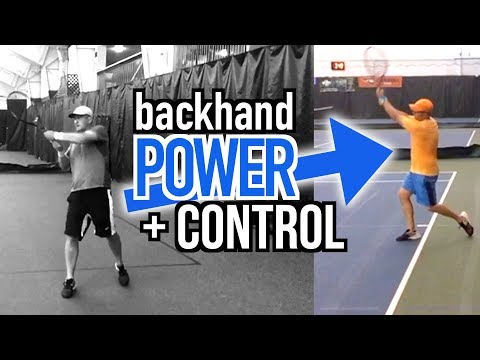 How to: Two Handed Backhand Power AND Control