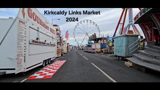 Kirkcaldy Links Market 2024    Scotland's largest street fair   Opening day