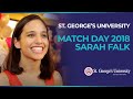Sgu match day 2018  sarah falk
