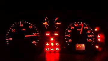 test dashboard Renault Trafic