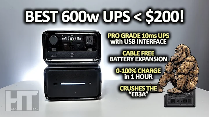 EcoFlow River 3 PLUS 600w "Pro UPS" Portable Power Station | Solar Generator