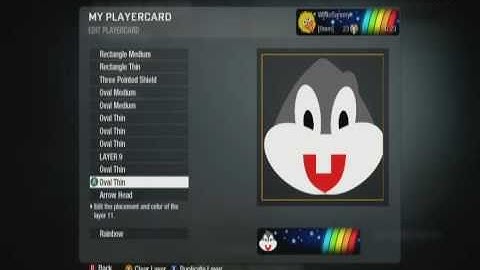 Black Ops Emblem Tutorials: Bugs Bunny