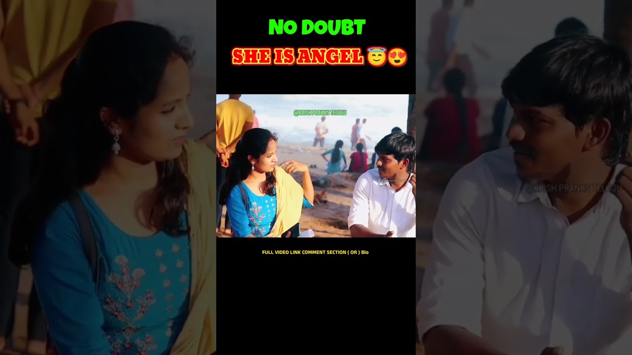 Proposal Prank On Cute Girl On Beach 😵🤯 Full video link 🖇️ In First Comment Let's check ✅