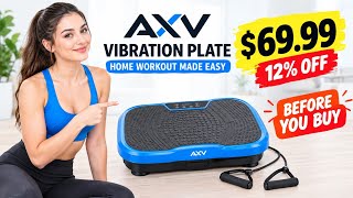 AXV Vibration Plate Review: 120 Levels & $69.99 Deal | Before You Buy ...link below