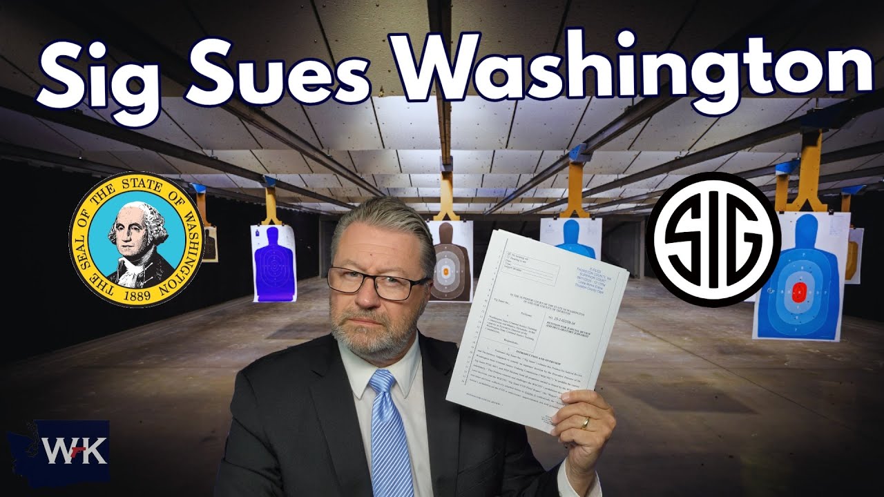 Sig Sues Washington Over Their P320