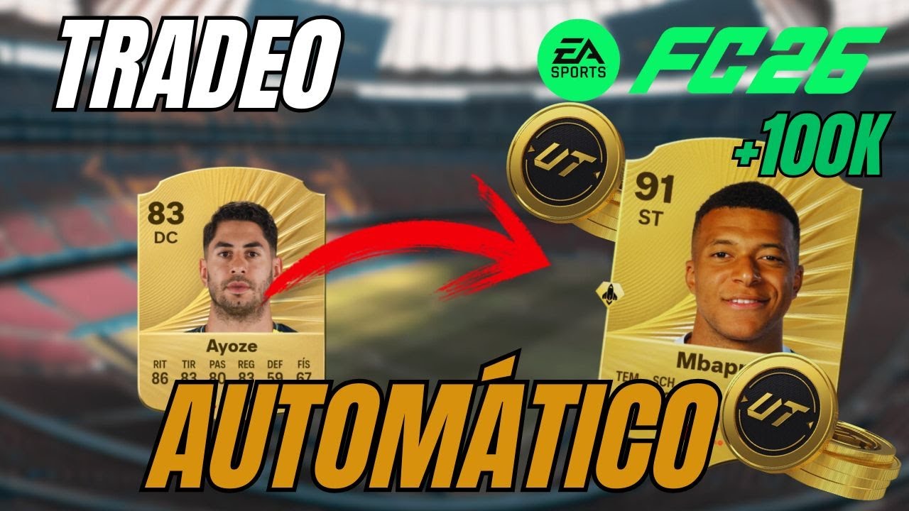 Cómo TRADEAR AUTOMÁTICAMENTE en EA FC 26 Ultimate Team 💰 SIN RIESGO de Baneo ✅