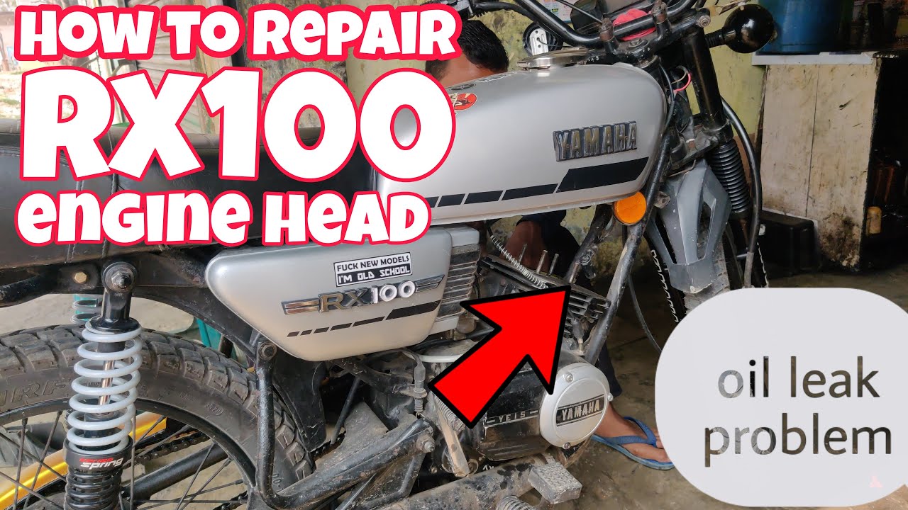 How to repair rx100 Head | oil leakage | तेल फेक रही है इंजन से | Head gasket installation