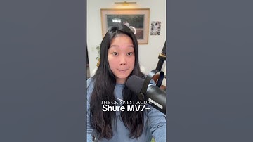does the @shure MV7+ have the  crispiest audio in the game?! #youtubeshorts