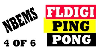 FLDIGI Ping Pong :: NBEMS 4 of 6