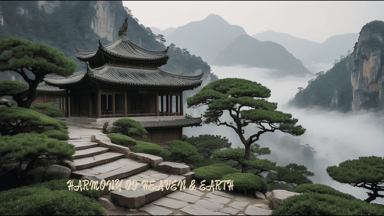 MizuSF _ Harmony of Heaven & Earth | Ancient Chinese Mountain Stillness 🏯 Traditional Meditation [1]