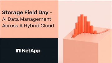Storage Field Day - AI Data Management Across a Hybrid Cloud